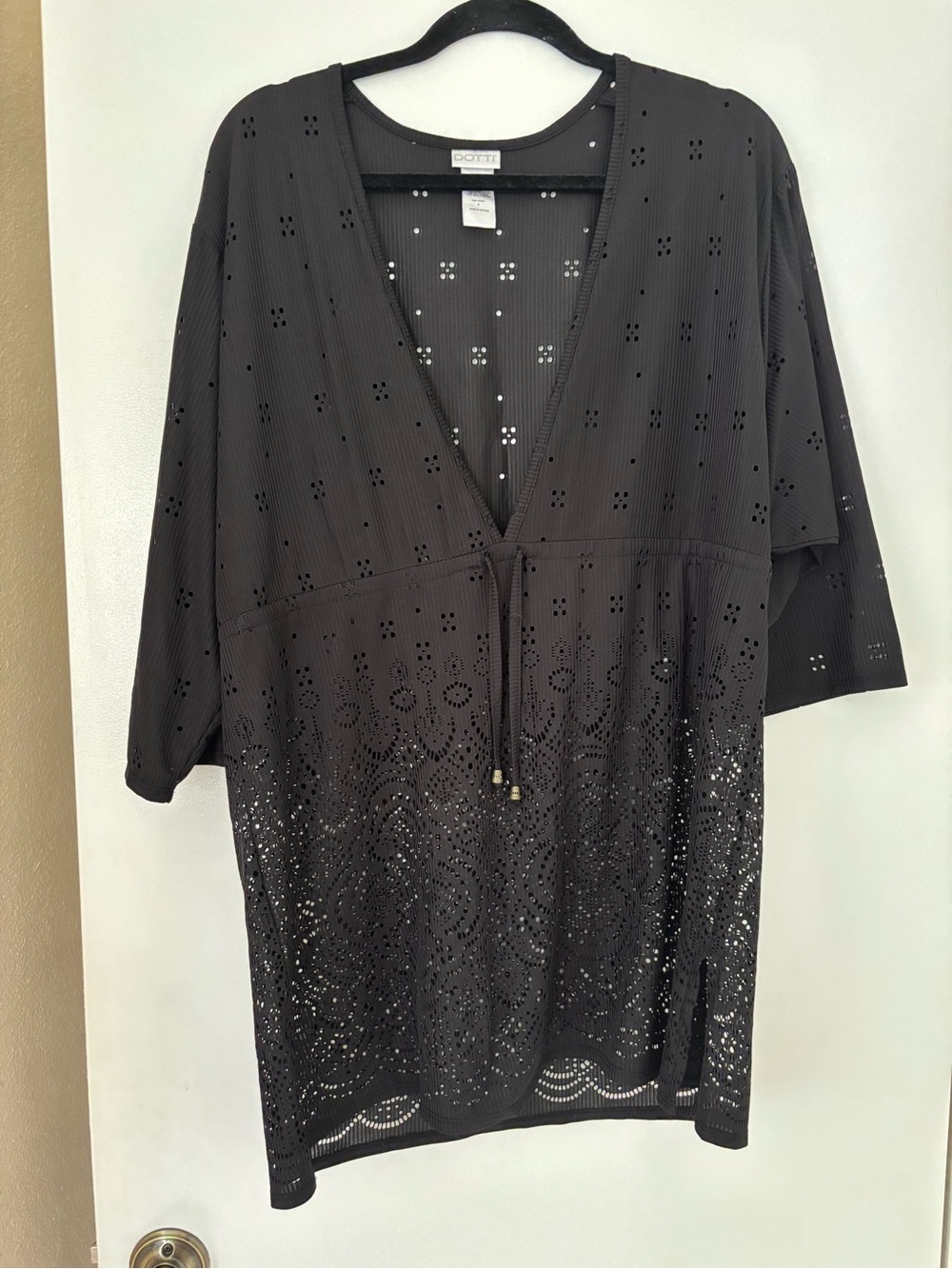 Dotti Beach Cover Up - Black